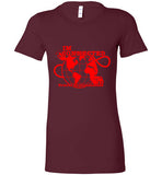 Travel Professionals Ladies T-shirt - Red