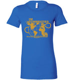 Travel Professionals Ladies T-Shirt - Gold