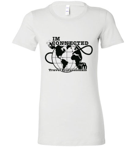 Travel Professional Ladies T-shirt - Black