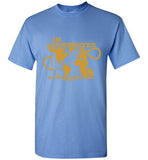 Travel Professional T-shirt - Gold