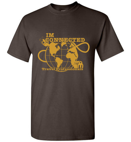 Travel Professionals - Gold Globe T-Shirt