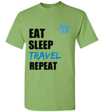 EAT SLEEP - T-SHIRT BLACK