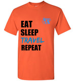 EAT SLEEP - T-SHIRT BLACK