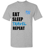 EAT SLEEP - T-SHIRT BLACK