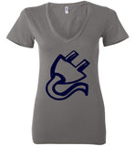 Ladies Big Plug Blue