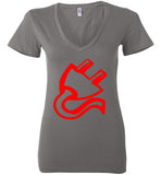 Ladies Big Plug Red