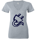 Ladies Big Plug Blue