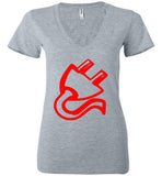 Ladies Big Plug Red