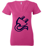 Ladies Big Plug Blue