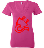 Ladies Big Plug Red