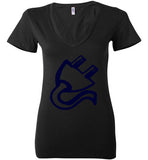 Ladies Big Plug Blue
