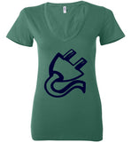Ladies Big Plug Blue