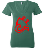 Ladies Big Plug Red