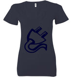 Ladies Big Plug Blue