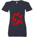 Ladies Big Plug Red