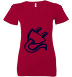 Ladies Big Plug Blue