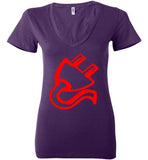 Ladies Big Plug Red