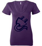 Ladies Big Plug Blue