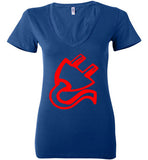 Ladies Big Plug Red