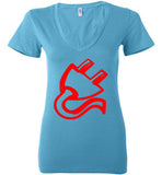 Ladies Big Plug Red