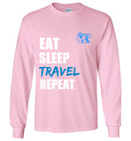 EAT SLEEP - LONG SLEEVE WHITE