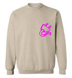 Pink PLug Crew Sweatshirt