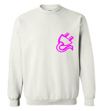 Pink PLug Crew Sweatshirt