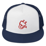 I'm Connected Big Plug Trucker Cap