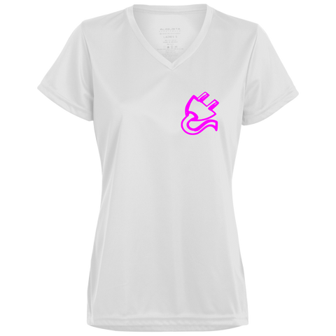 I'm Connected Ladies’ Moisture-Wicking V-Neck Tee