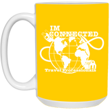 I'm Connected 15 oz. White Mug