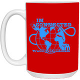 I'm Connected 15 oz. White Mug