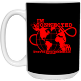 I'm Connected 15 oz. White Mug
