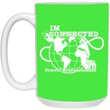 I'm Connected 15 oz. White Mug
