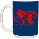 I'm Connected 15 oz. White Mug
