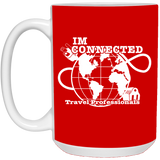 I'm Connected 15 oz. White Mug