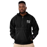 I'm Connected Travel Embroidered Champion Packable Jacket