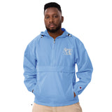 I'm Connected Travel Embroidered Champion Packable Jacket