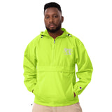 I'm Connected Travel Embroidered Champion Packable Jacket