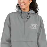 I'm Connected Travel Embroidered Champion Packable Jacket
