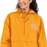 I'm Connected Travel Embroidered Champion Packable Jacket