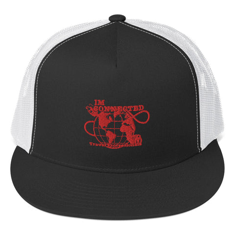 I'm Connected Travel Trucker Cap